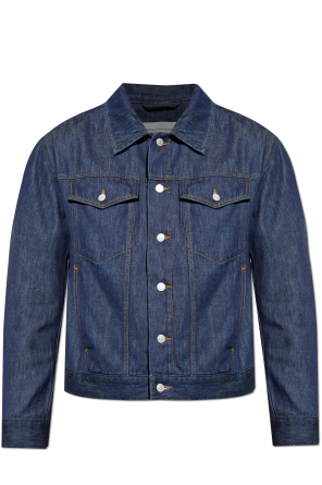 Dolce & Gabbana デニムジャケット48 Dolce & Gabbana Denim jacket with vintage effect | Men's